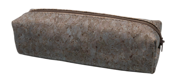 Pfeifentasche Kork grau / petrol 1er